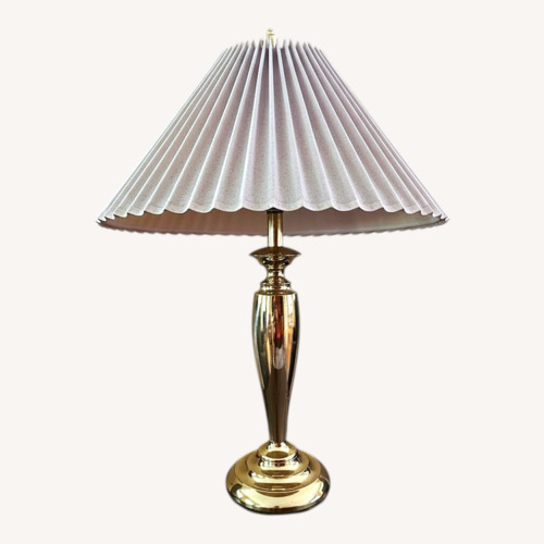 Used Stiffel Lamps-Pair of Brass Table Lamps for sale on AptDeco