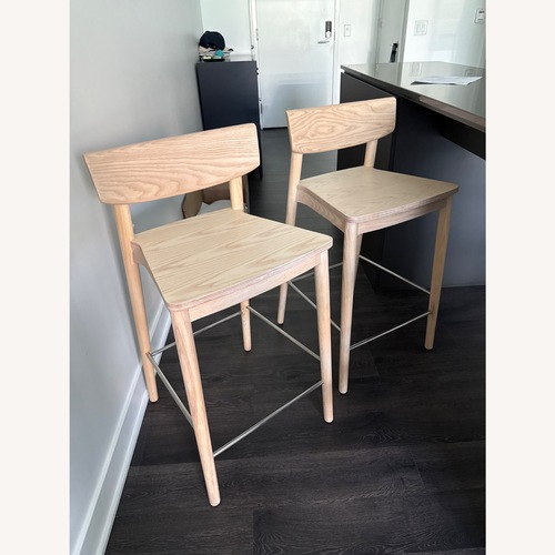 Used West Elm Wood Stools for sale on AptDeco