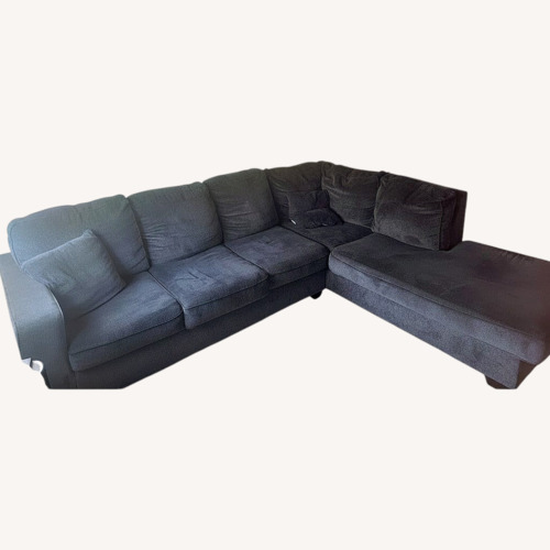 Used Gray L Couch for sale on AptDeco