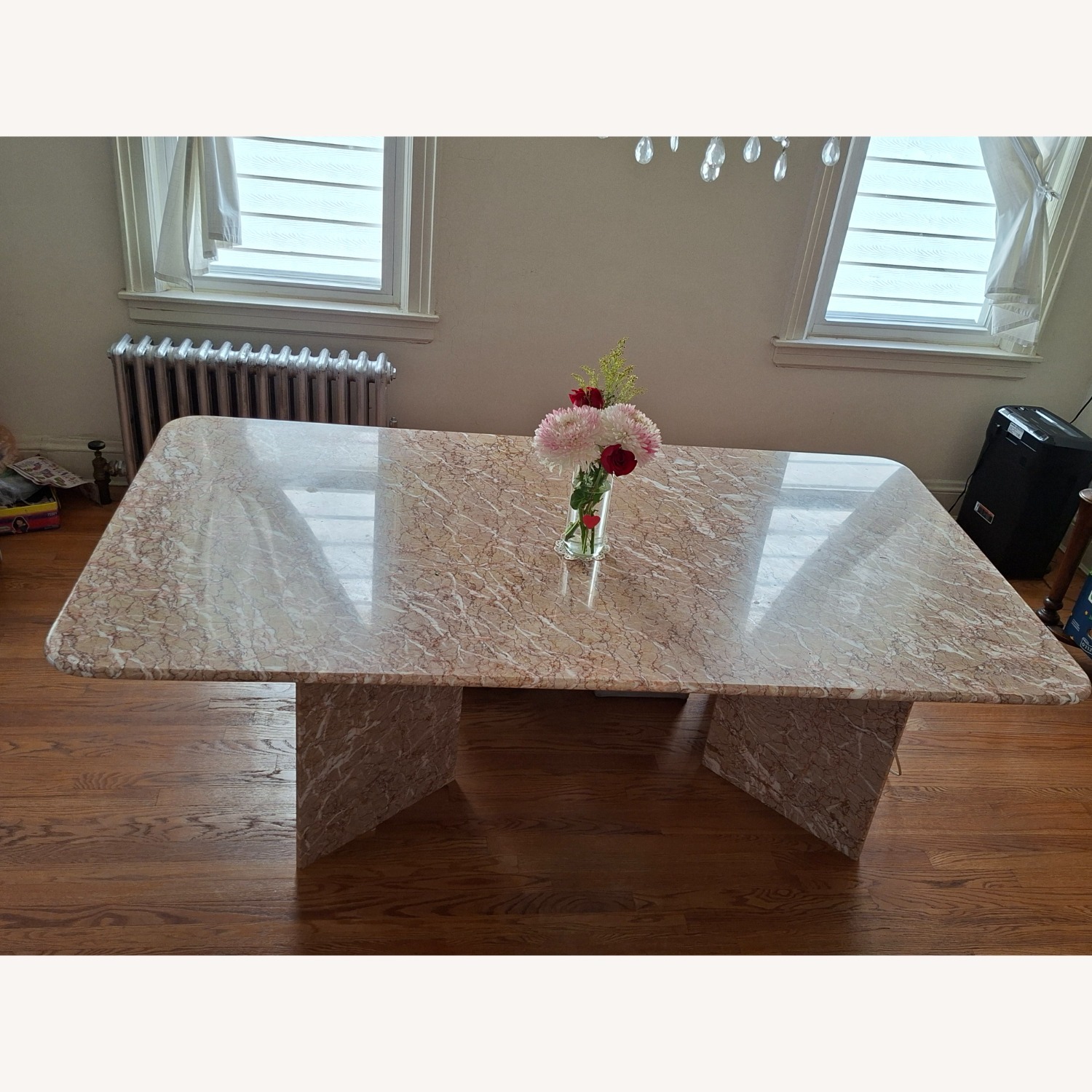Vintage/Antique Finds Marble Dining Set - image-1