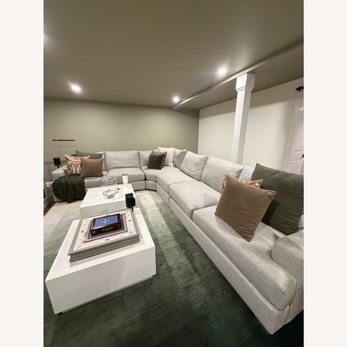 Used Pottery Barn Canyon Square Arm Sectional for sale on AptDeco