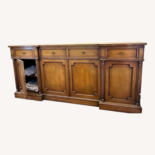 Used Vintage/Antique Finds Dark Brown Wood Sideboards for sale on AptDeco