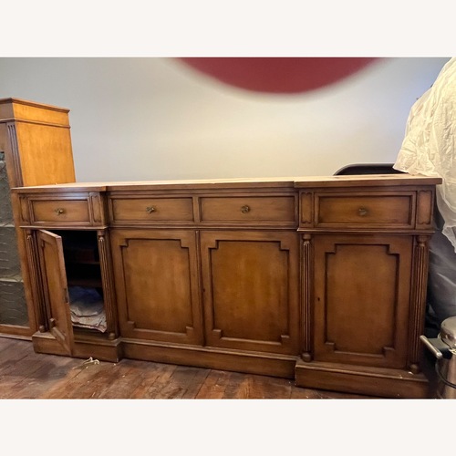 Used Vintage/Antique Finds Dark Brown Wood Sideboards for sale on AptDeco