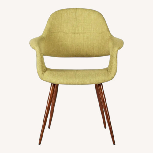 Used Green Wood Butterfly Accent Chair for sale on AptDeco