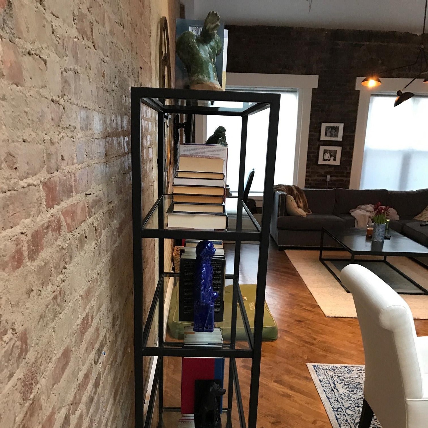 Mitchell Gold + Bob Williams Vienna Steel Black Bookshelf - image-3