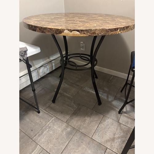 Used Marble Dining Set for sale on AptDeco