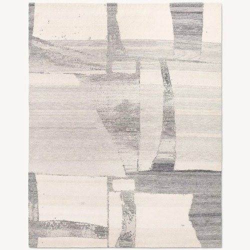 Used Restoration Hardware Nihal Wool Rug – 10' × 14' Multi Grey for sale on AptDeco