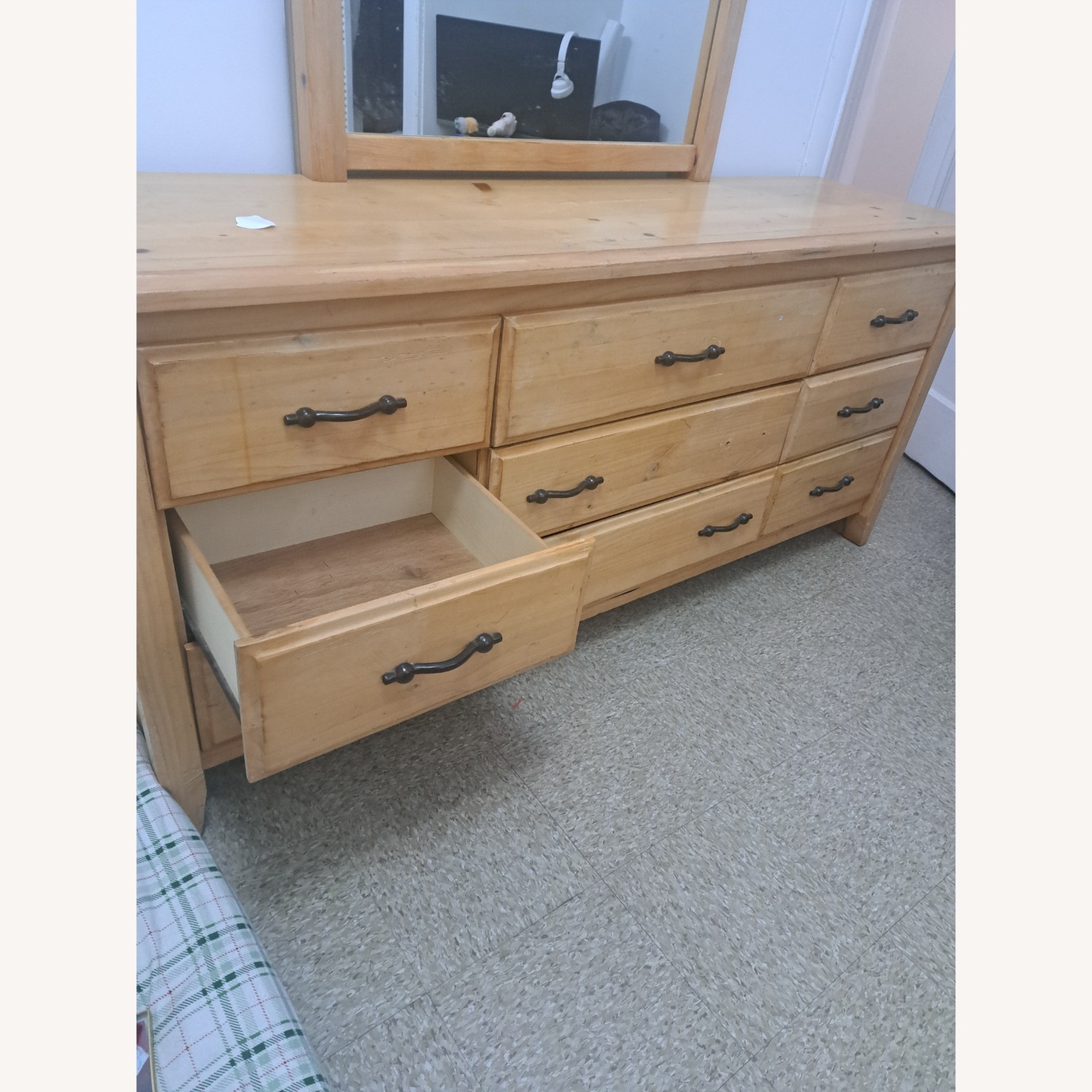 Light 9 Drawer Wooden Dresser - image-3