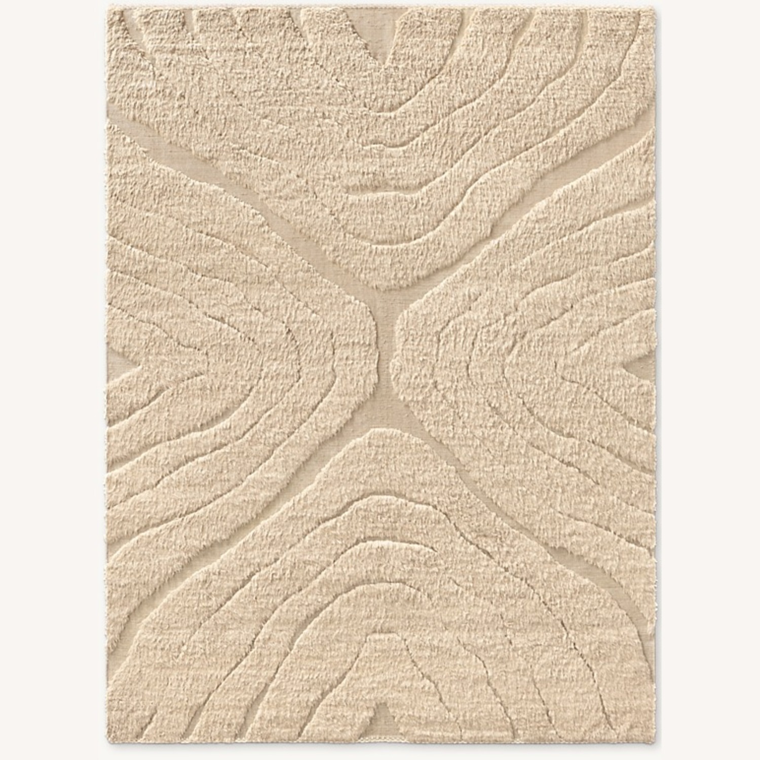 Restoration Hardware Tarras Wool Rug – 10' × 14' Wheat - image-1