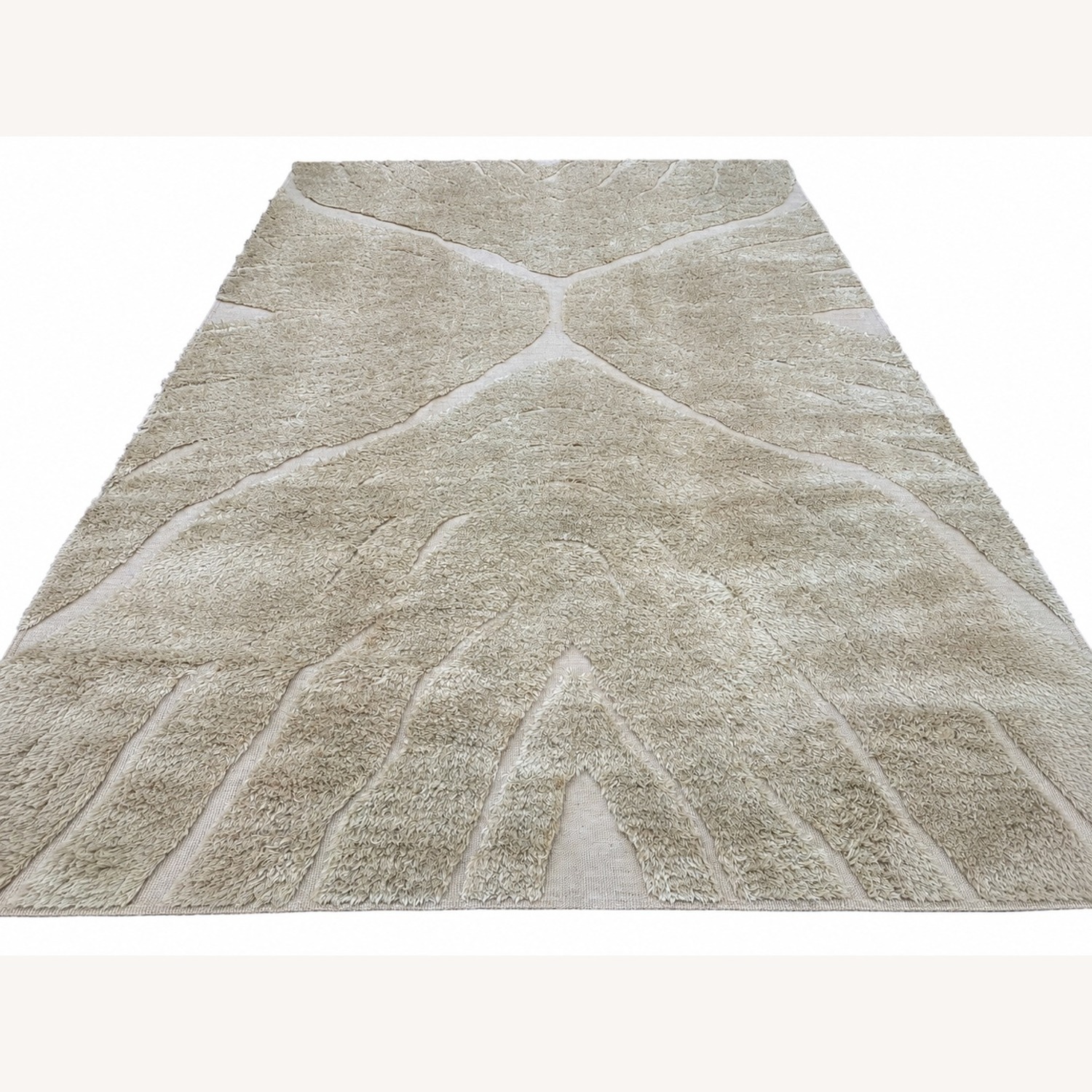 Restoration Hardware Tarras Wool Rug – 10' × 14' Wheat - image-0