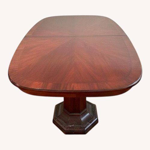 Used Vintage/Antique Finds Dark Brown Dining Table for sale on AptDeco