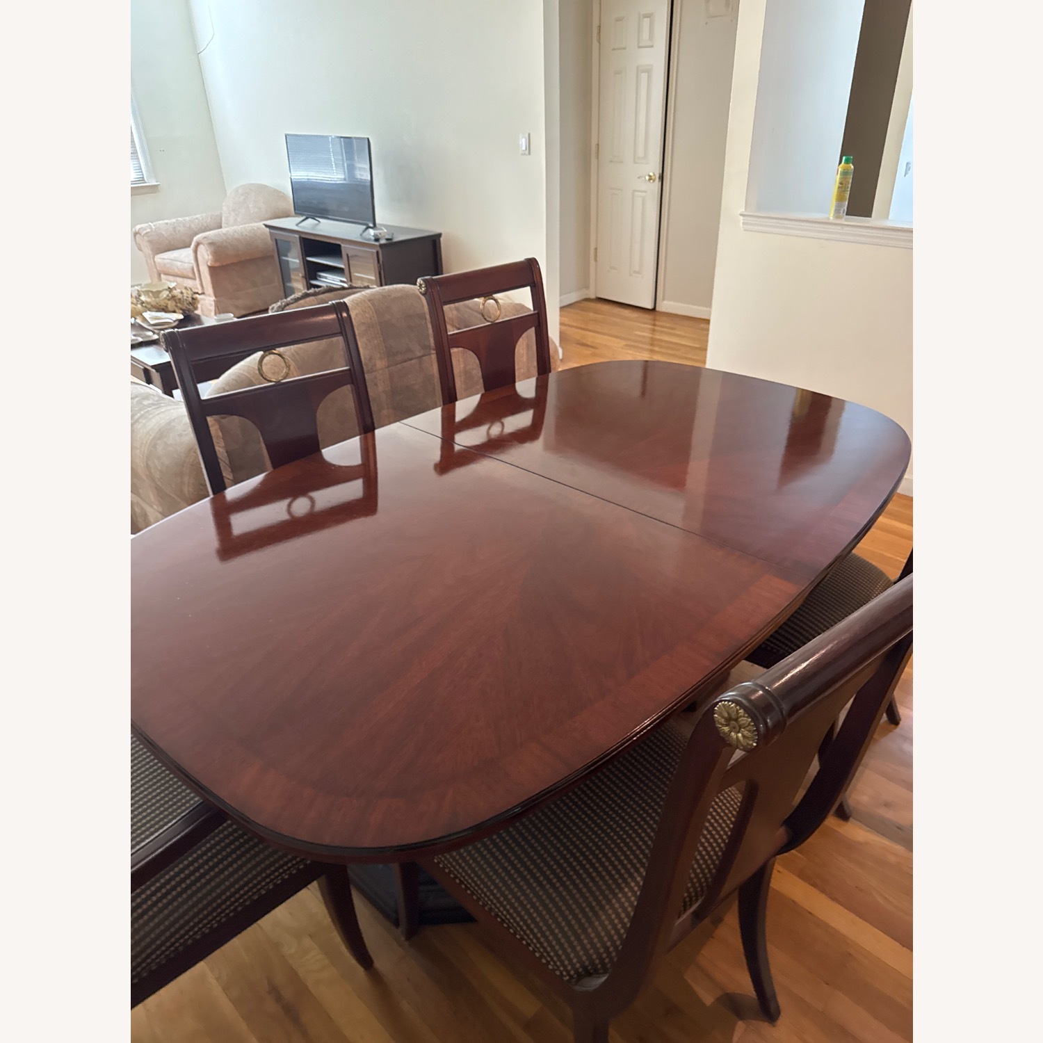 Vintage/Antique Finds Dark Brown Dining Table - image-2