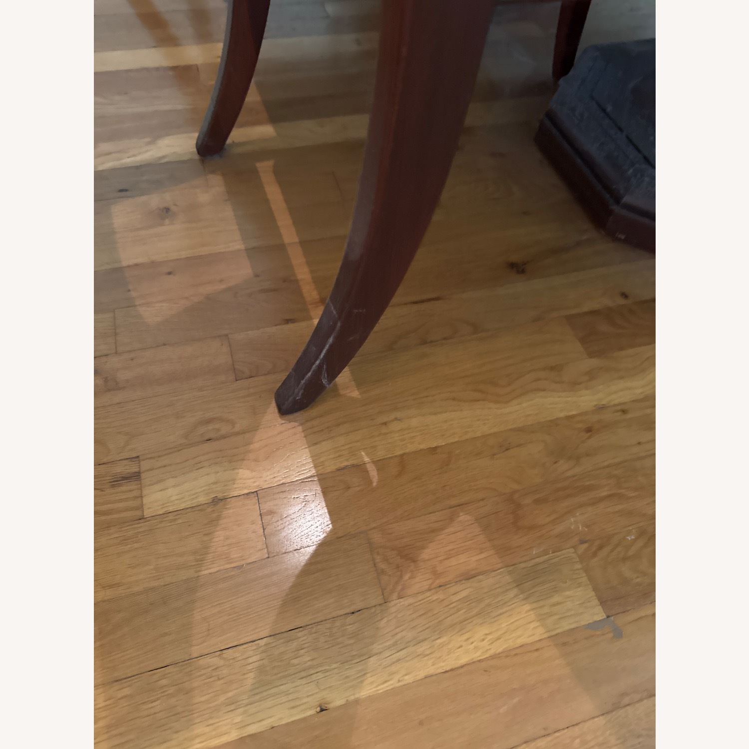 Vintage/Antique Finds Dark Brown Dining Table - image-3