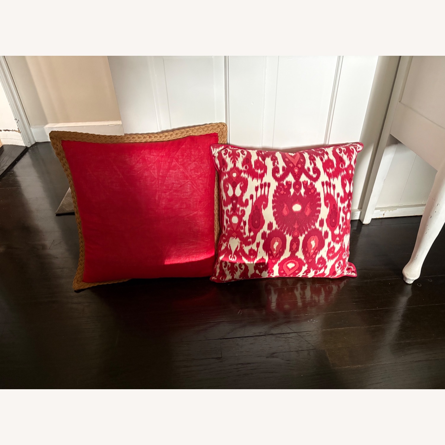 Kravet upholstered pillows - image-3