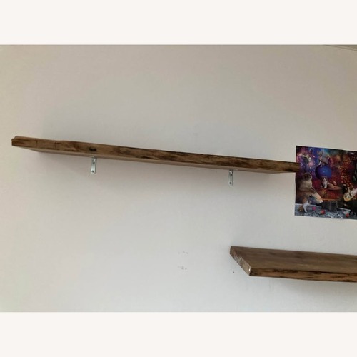 Used Vintage/Antique Natural Wood Wall Shelves for sale on AptDeco