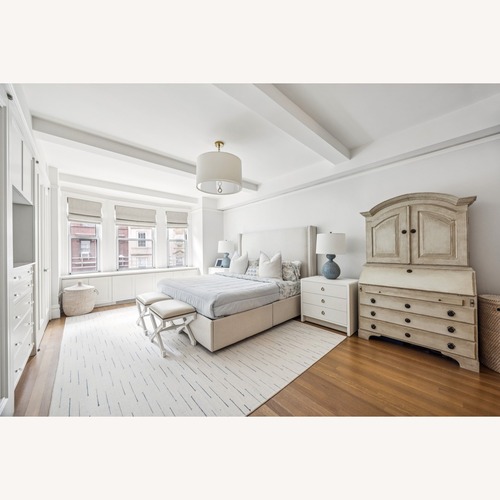 Used Chelsea Textiles Gustavian Grey Secretaire for sale on AptDeco
