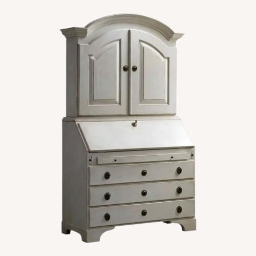 Used Chelsea Textiles Gustavian Grey Secretaire for sale on AptDeco