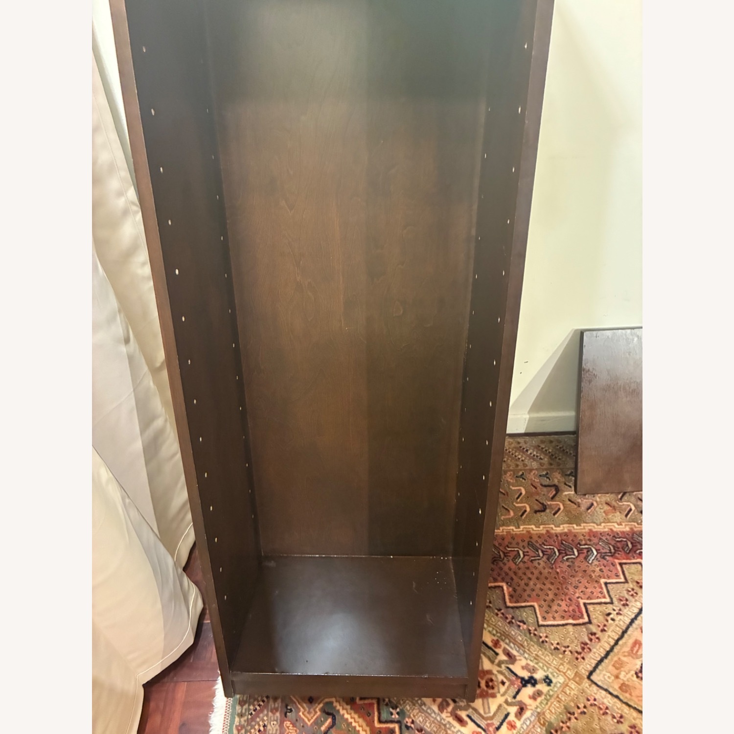 Gothic Cabinet Craft Dark Brown Wood Bookcase - image-2