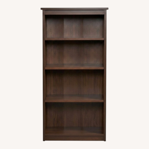 Used Gothic Cabinet Craft Dark Brown Wood Bookcase for sale on AptDeco