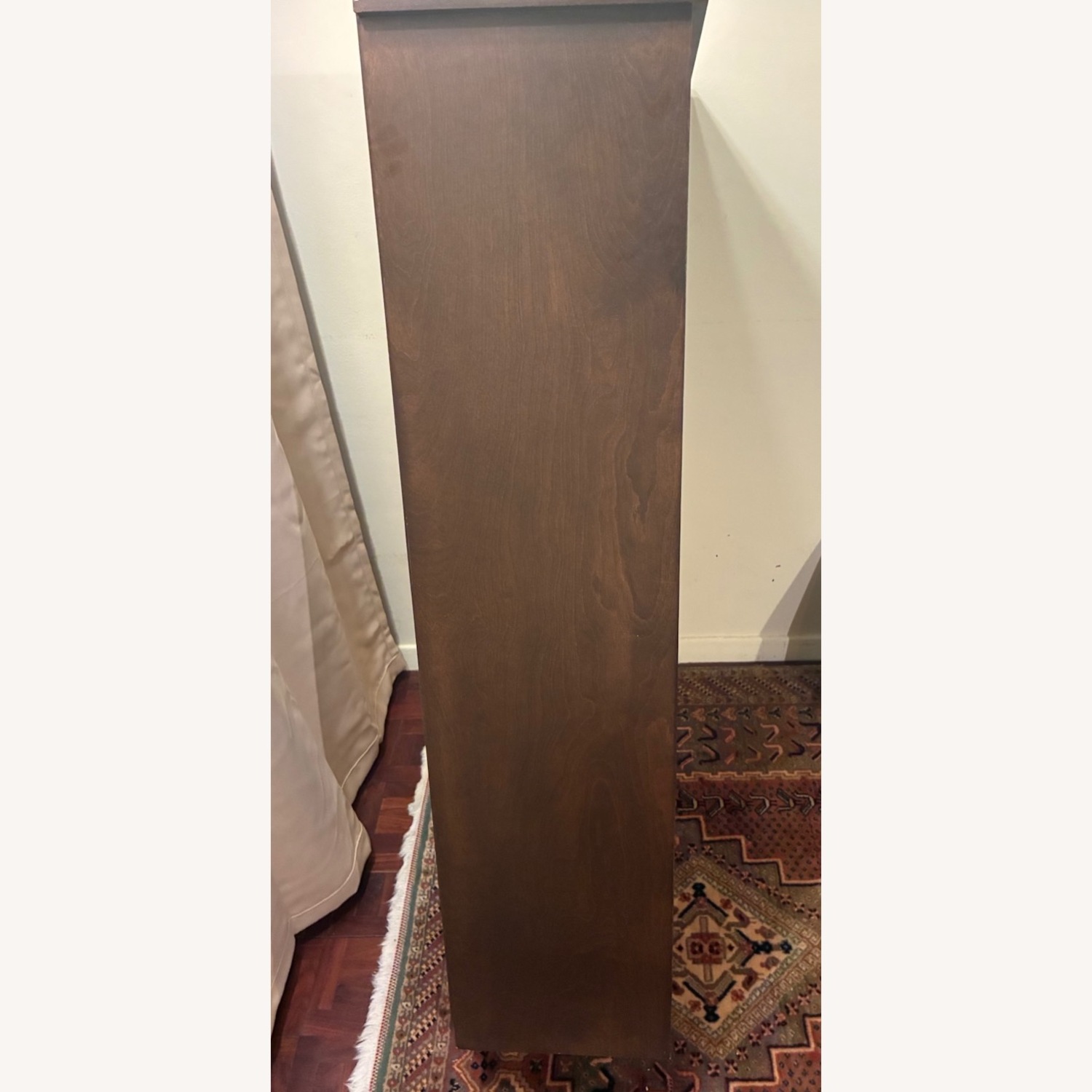 Gothic Cabinet Craft Dark Brown Wood Bookcase - image-4