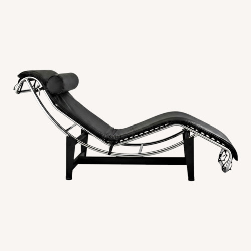 Used Le Corbusier Style LC4 Lounge Chair Reproduction for sale on AptDeco