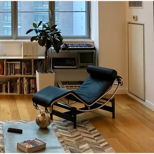 Used Le Corbusier Style LC4 Lounge Chair Reproduction for sale on AptDeco