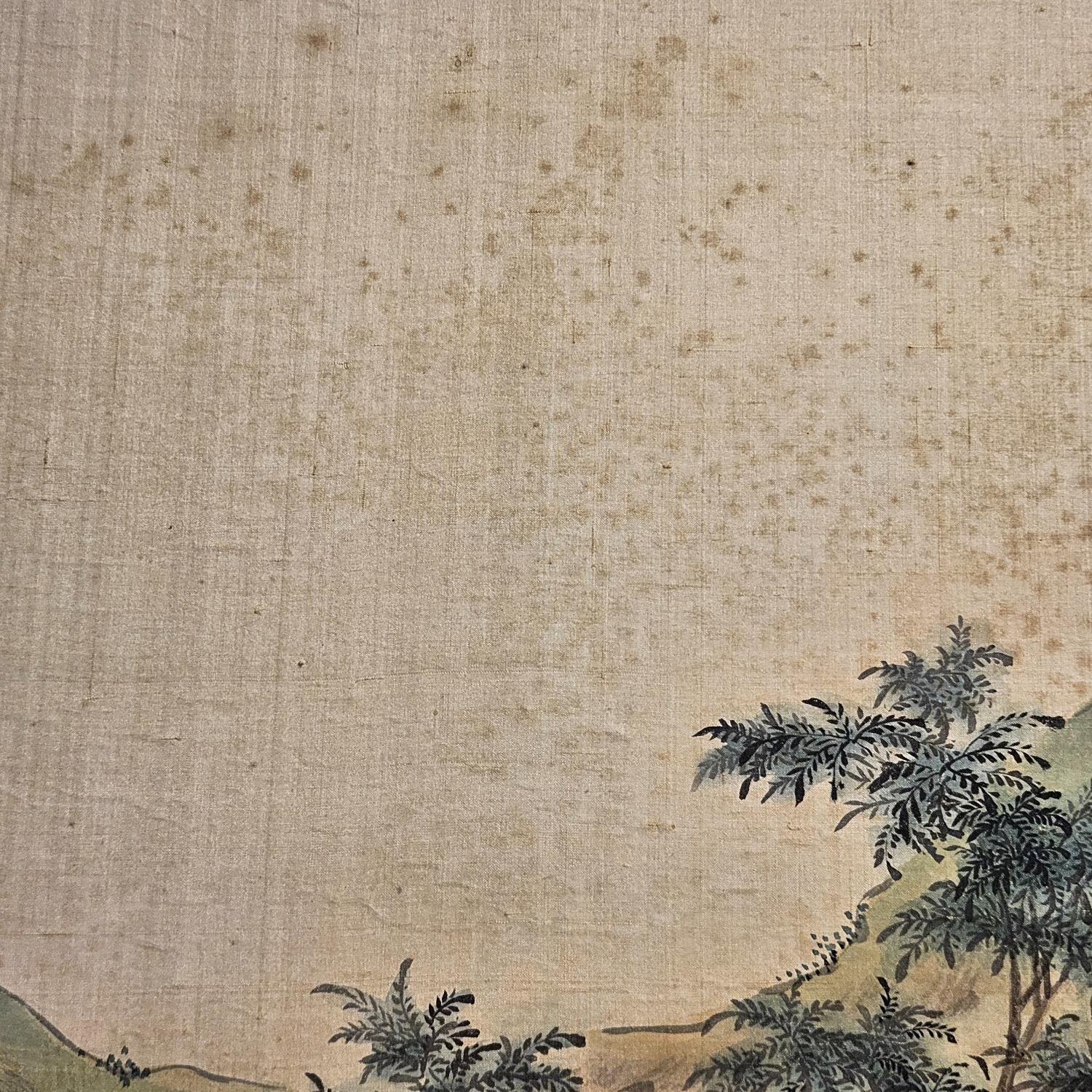 Vintage/Antique Silk Wall Art - image-9