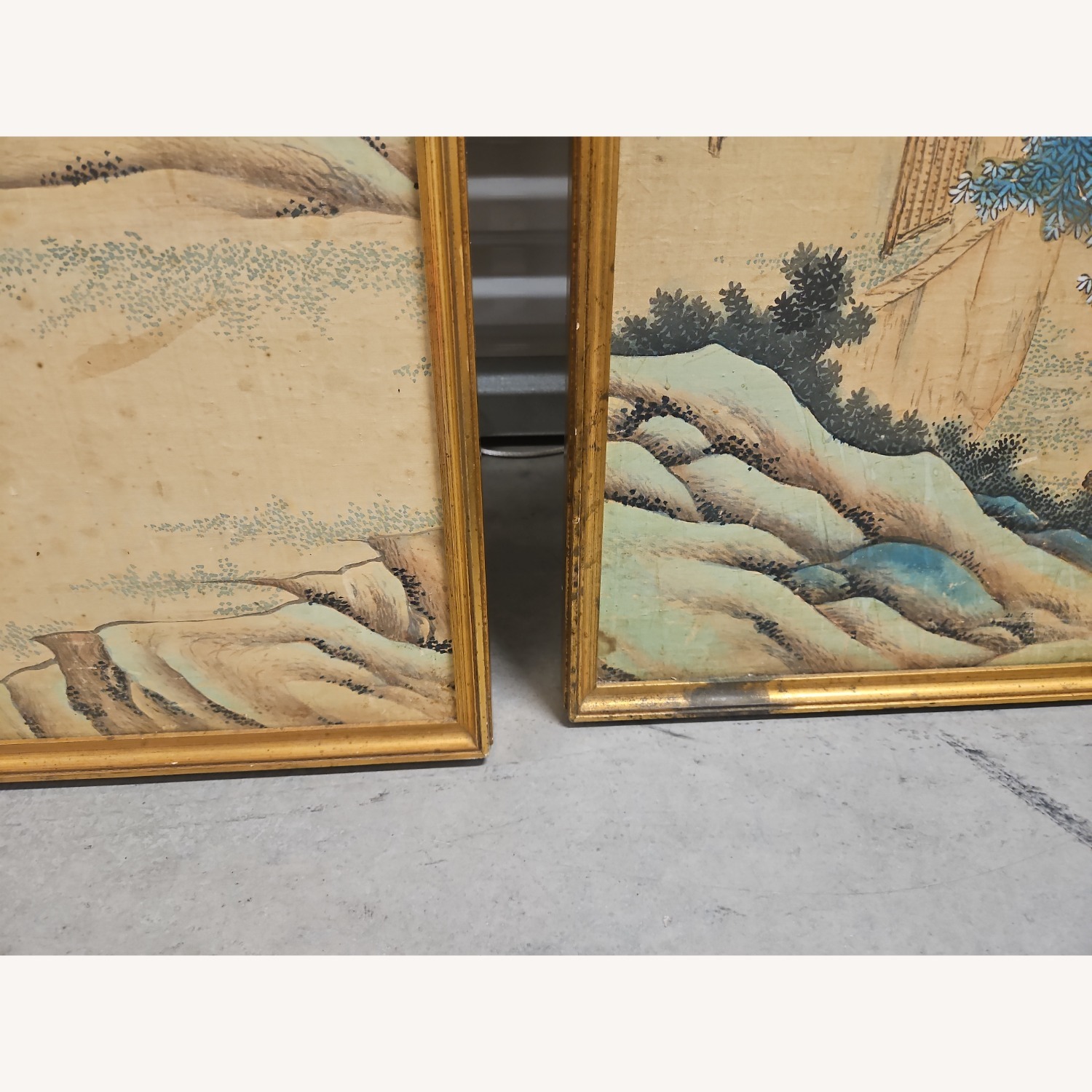 Vintage/Antique Silk Wall Art - image-3