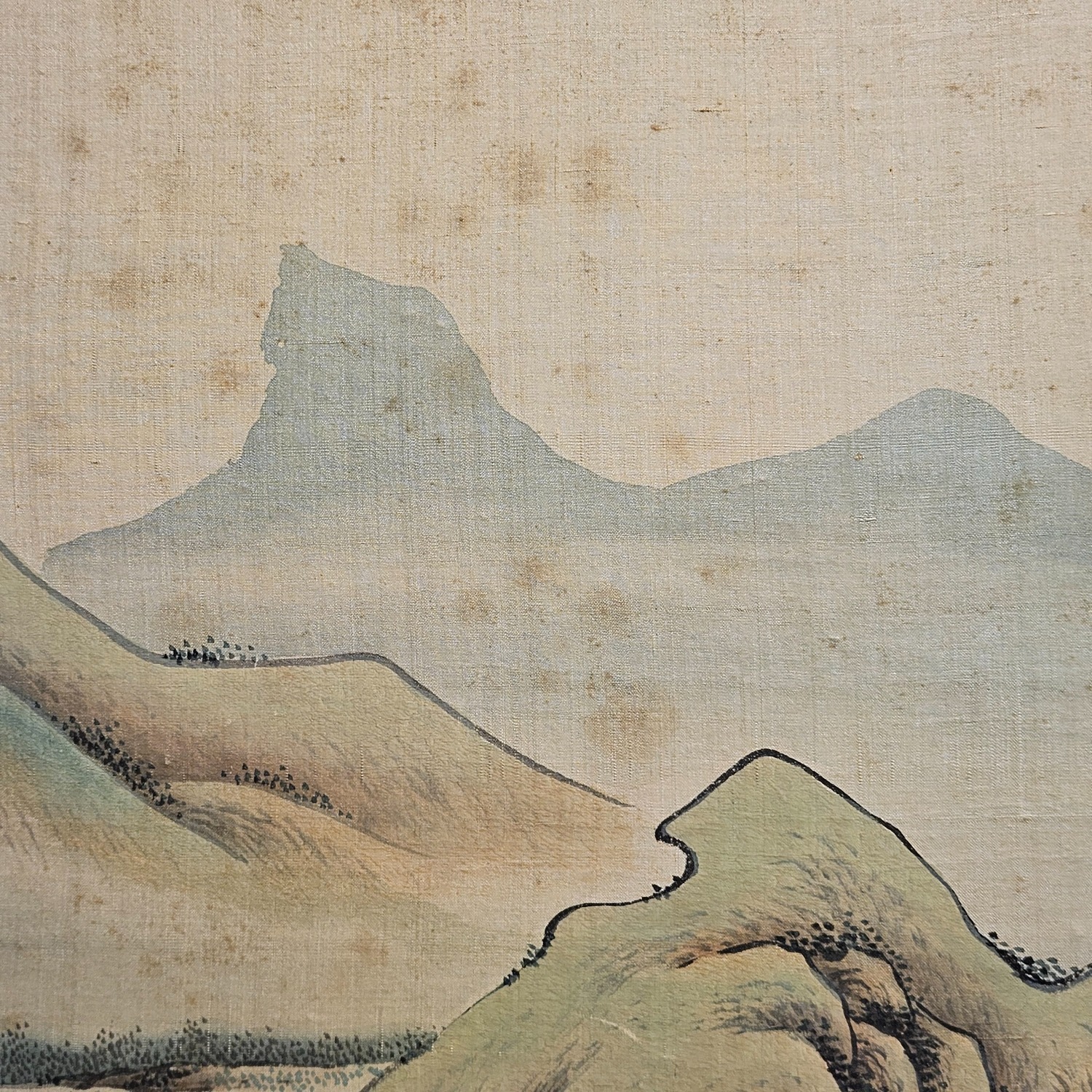 Vintage/Antique Silk Wall Art - image-10