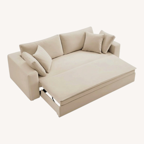 Used Modway Natural Sleeper Sofa for sale on AptDeco