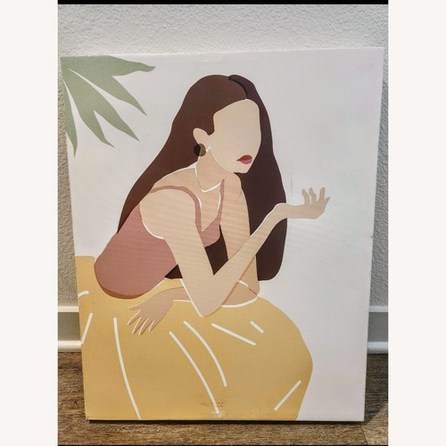 Used Bohemian Chic Woman Reflecting  for sale on AptDeco