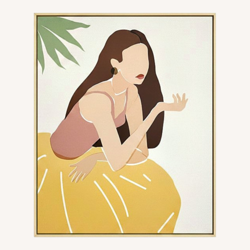 Used Bohemian Chic Woman Reflecting  for sale on AptDeco
