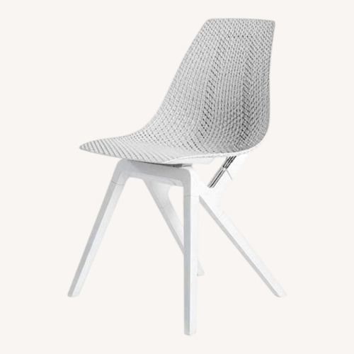 Used Noho Move White Dining Chairs for sale on AptDeco