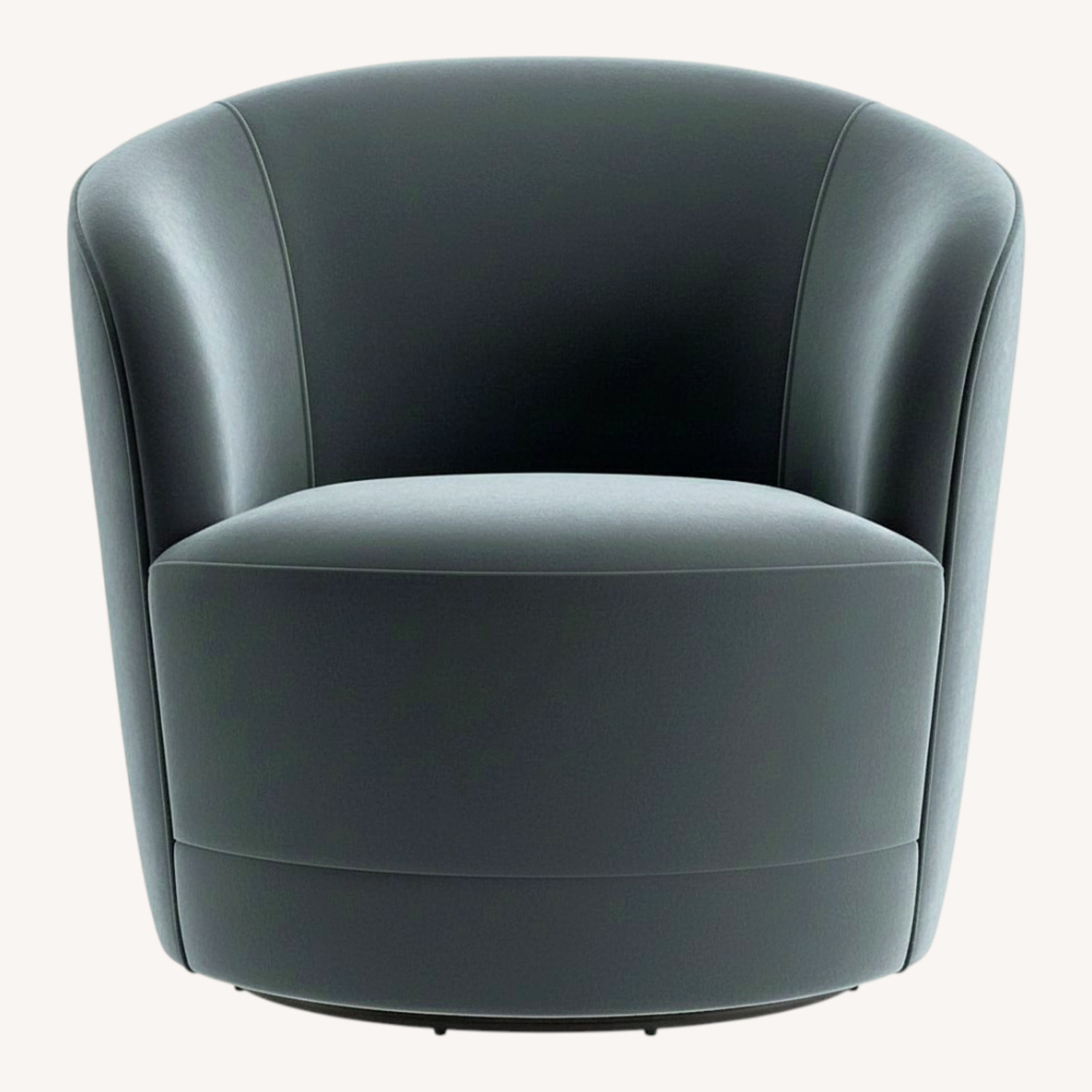 Crate & Barrel Infiniti Swivel Chair - image-0
