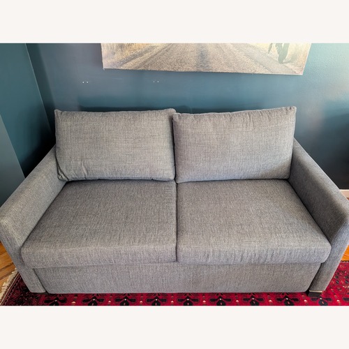 Used Dark Gray Fabric Sleeper Sofa for sale on AptDeco