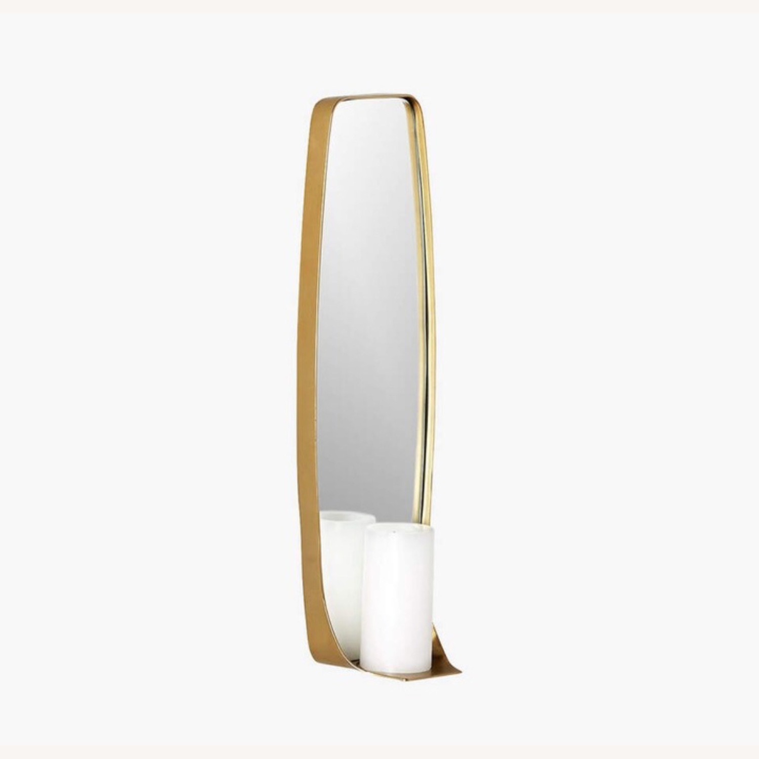 CB2 Gold Metal Wall Mirrors - image-3
