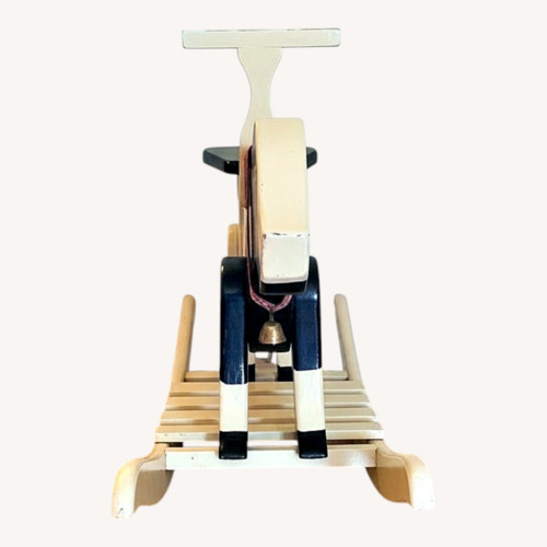 Used Vintage/Antique White Wood Play Chair for sale on AptDeco