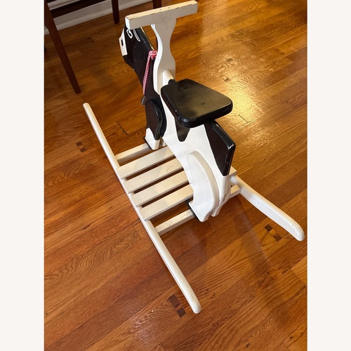 Used Vintage/Antique White Wood Play Chair for sale on AptDeco