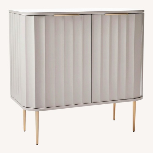 Used West Elm Vivien Bar Cabinet 36" for sale on AptDeco