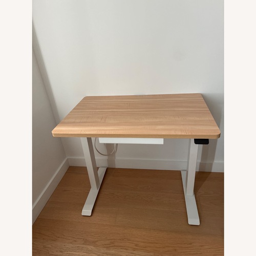 Used Branch Wood Desk with Drawer and Cable Organizer for sale on AptDeco