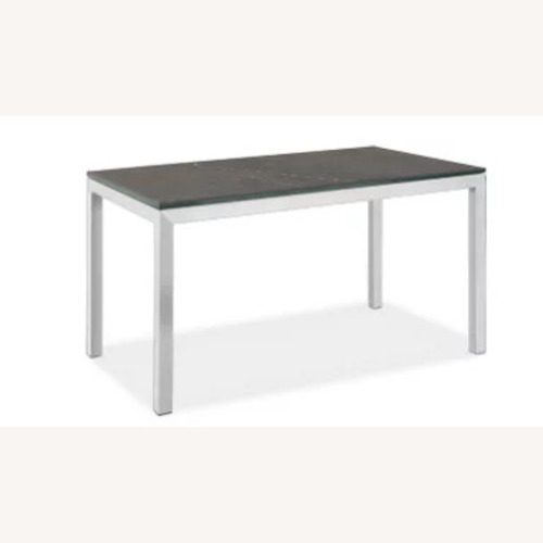 Used Room & Board Marbled Gray Ceramic Parsons Desk for sale on AptDeco