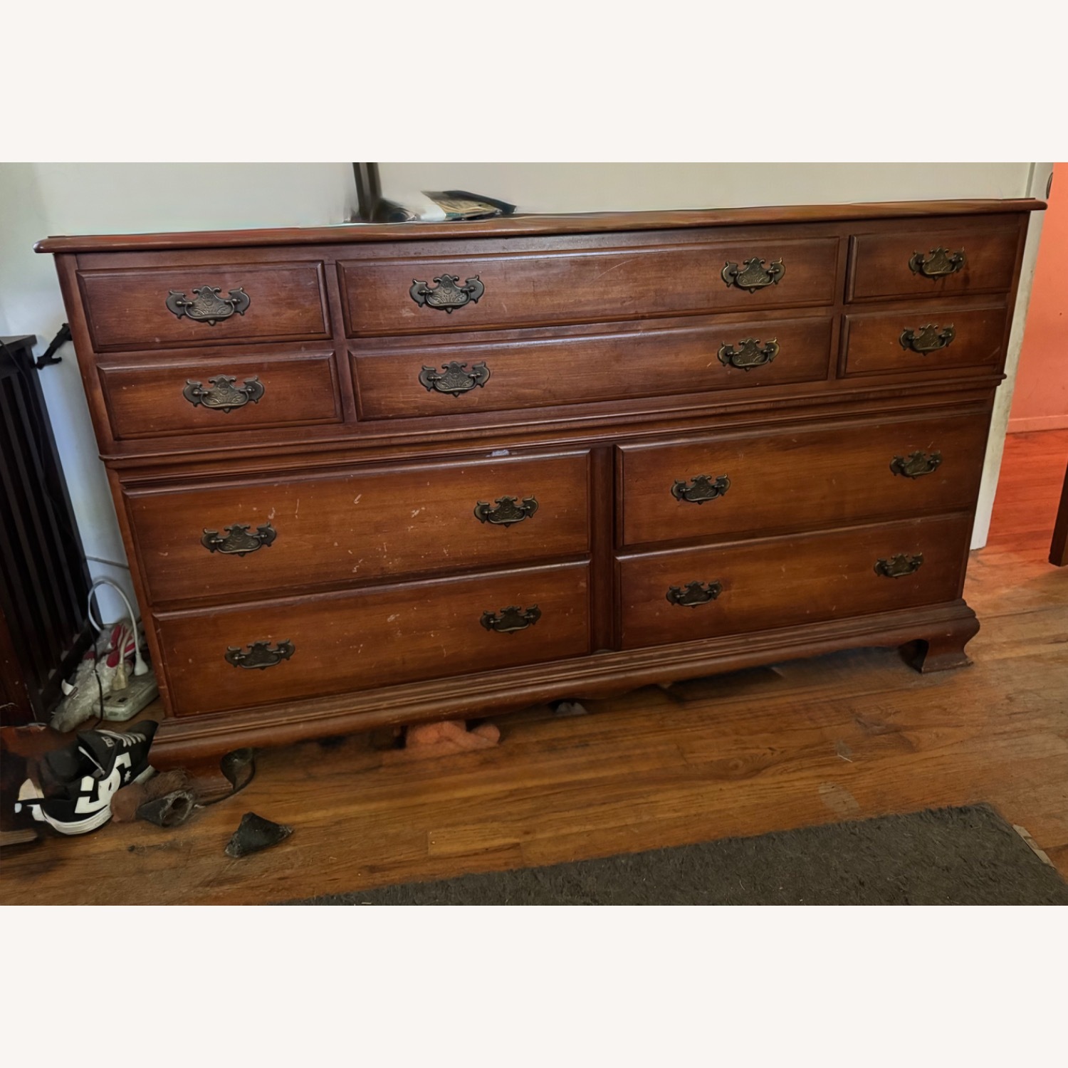Vintage/Antique Wood Dresser - image-5