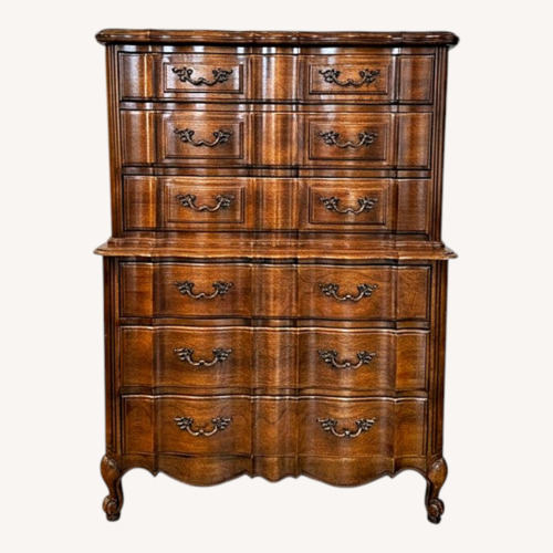 Used Vintage Thomasville Tableau Chest-on-Chest for sale on AptDeco