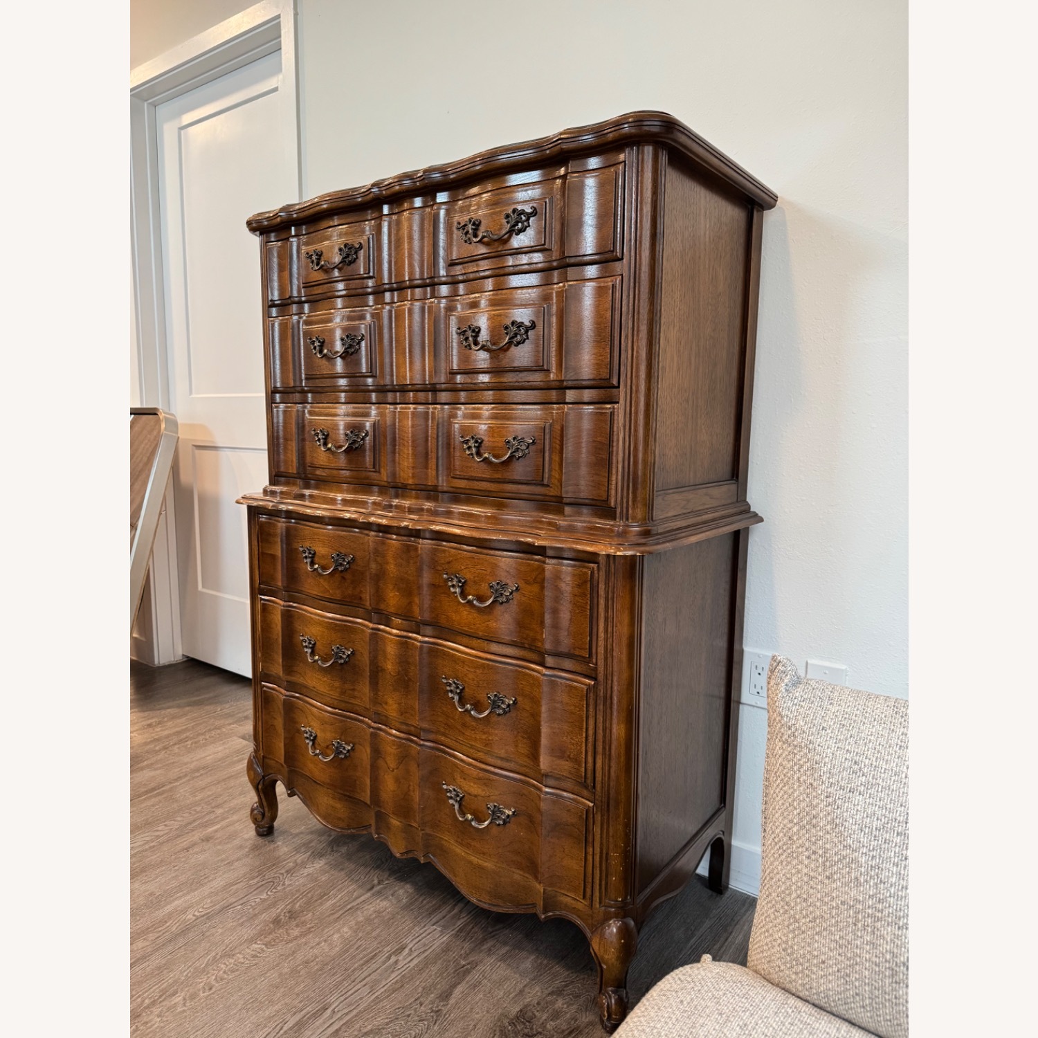 Vintage Thomasville Tableau Chest-on-Chest - image-3