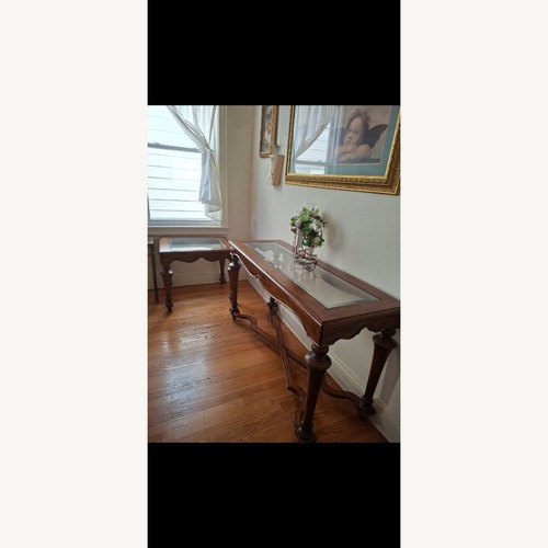 Used Dark Brown Side Table for sale on AptDeco