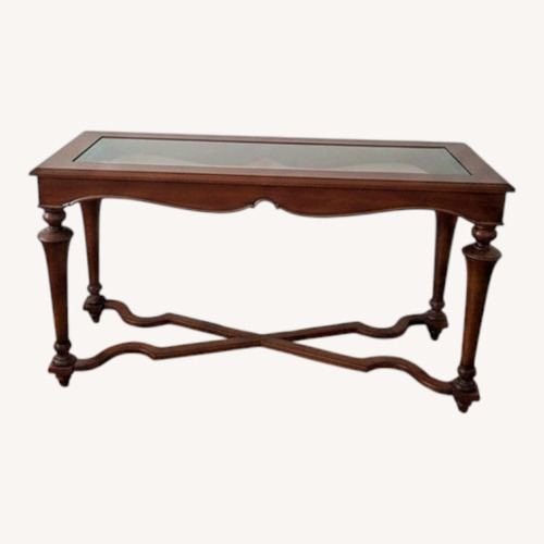 Used Dark Brown Side Table for sale on AptDeco