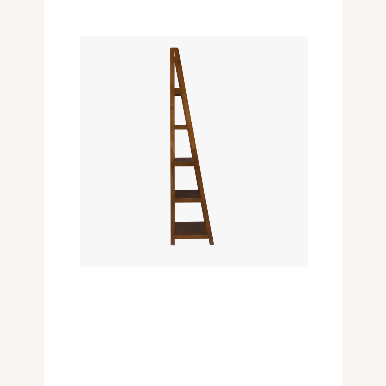 Kamal Dark Brown Wood Bookcase - image-2