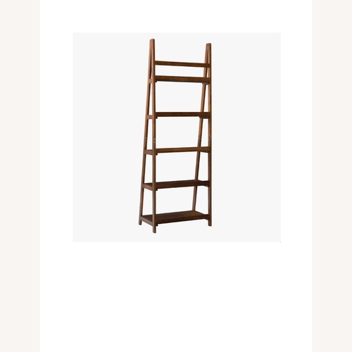 Used Kamal Dark Brown Wood Bookcase for sale on AptDeco