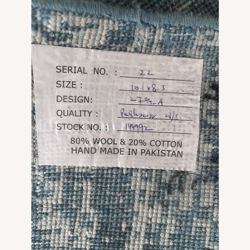 Used ABC Carpet and Home Blue Area Rug 8' x 10' for sale on AptDeco