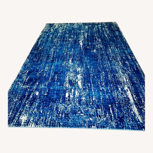 Used ABC Carpet and Home Blue Area Rug 8' x 10' for sale on AptDeco